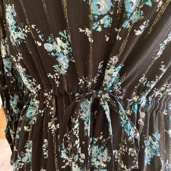 Scoop NYC Maxi Floral Dress Sz 4/6 - Picture 4 of 7